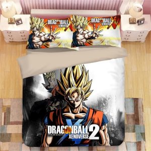 Dragon Ball Z Son Goku #22 Duvet Cover Pillowcase Bedding Set Home Bedroom Decor