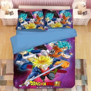 Dragon Ball Z Son Goku #3 Duvet Cover Pillowcase Bedding Set