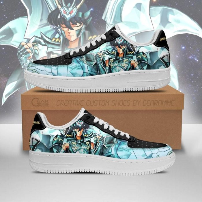 Dragon Shiryu Air Force Sneakers Uniform Saint Seiya Anime Shoes