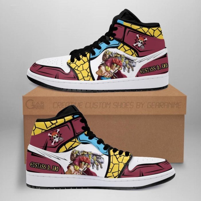 Eustass D. Kid Sneakers Boots One Piece Anime Sneakers Leather