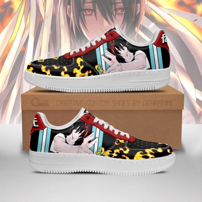 Fire Force Benimaru Shinmon Air Force Sneakers Costume Anime Shoes