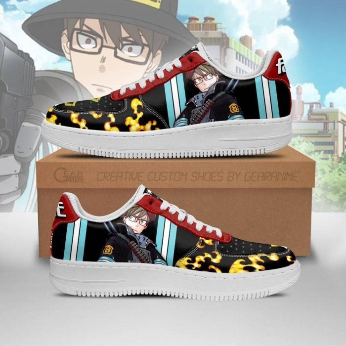 Fire Force Takehisa Hinawa Air Force Sneakers Costume Anime Shoes