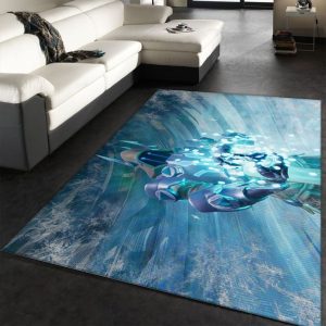 Fortnite The Ice King Gaming Area Rug Living Room And Bed Room Rug