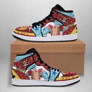 Franky Sneakers Straw Hat Priates One Piece Anime Shoes Fan Gift MN06
