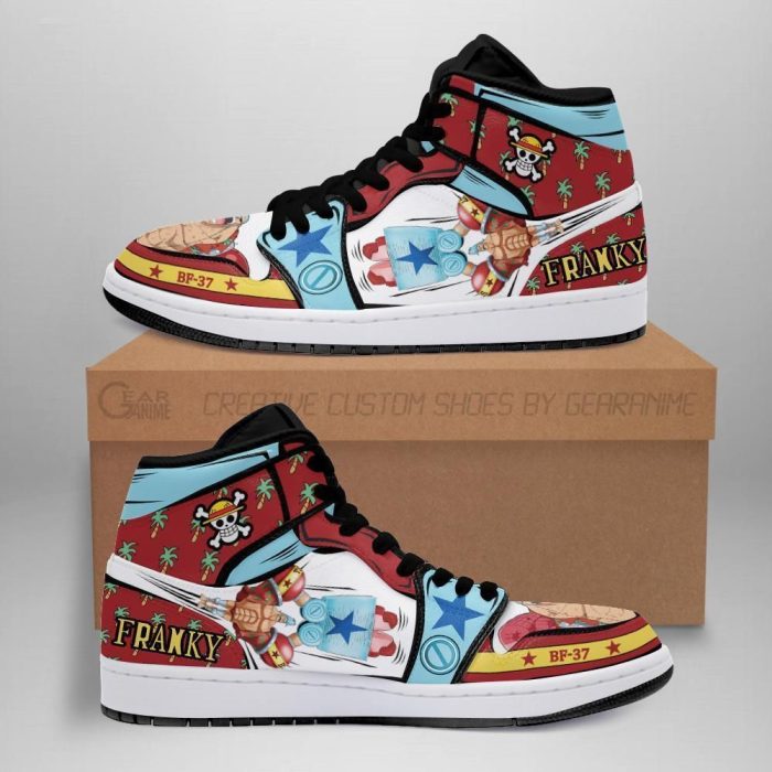 Franky Sneakers The Super Skill One Piece Anime Shoes Fan MN06