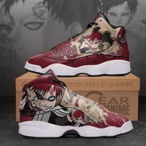 Gaara Jordan 13 Sneakers Sand Skill Naruto Custom Anime Shoes