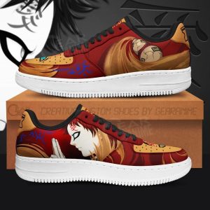 Gaara Sneaker Naruto Anime Custom Shoes Jutsu Skill