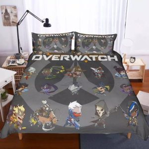 Game Overwatch #21 Duvet Cover Pillowcase Bedding Set Home Decor