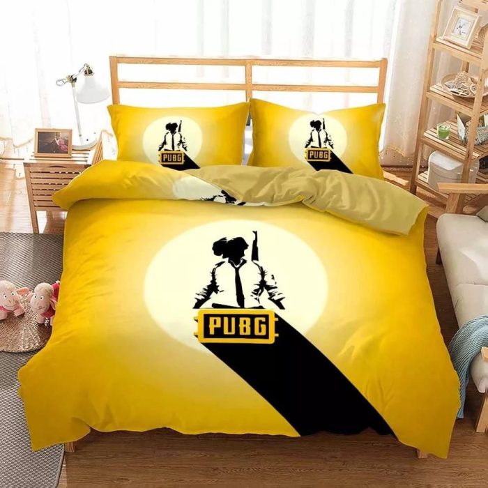 Game PUBG Playerunknown's Battlegrounds #14 Duvet Cover Pillowcase Bedding Set Home Decor