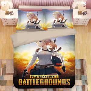 Game PUBG Playerunknown's Battlegrounds #5 Duvet Cover Pillowcase Bedding Set Home Decor