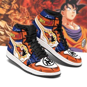 Goku Sneakers Boots Custom Dragon Ball Z Anime Sneakers Costume