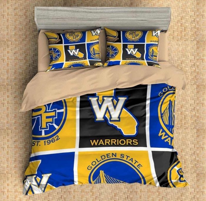 Golden State Warriors #3 Duvet Cover Bedding Set