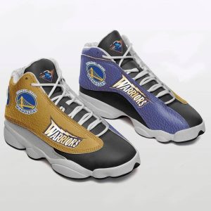 Golden State Warriors Basketball Team Air Jordan 13 Custom Sneakers