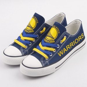 Golden State Warriors NBA Basketball 4 Gift For Fans Low Top Custom Canvas Shoes