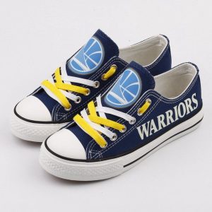 Golden State Warriors NBA Basketball Gift For Fans Low Top Custom Canvas Shoes
