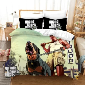 Grand Theft Auto #12 Duvet Cover Pillowcase Bedding Set Home Decor