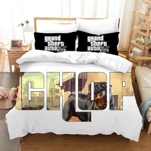Grand Theft Auto #24 Duvet Cover Pillowcase Bedding Set Home Decor