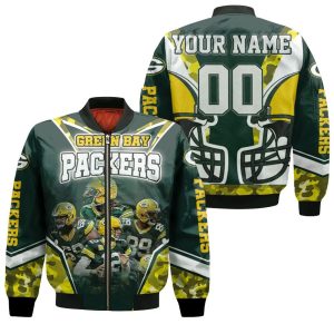 Green Bay Packer Nfc North Champions Division Super Bowl 2021 Personalized Bomber Jacket