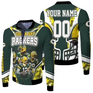 Green Bay Packer Nfc North Champions Division Super Bowl 2021 Personalized Fleece Bomber Jacket