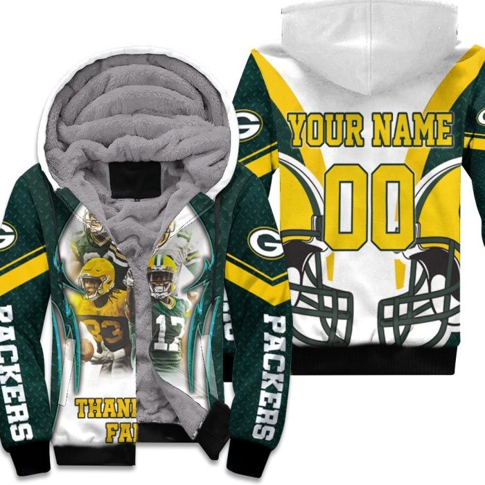 Green Bay Packers 2021 Super Bowl Nfc North Champions Personalized Unisex Fleece Hoodie