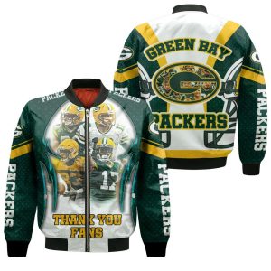 Green Bay Packers 2021 Super Bowl Nfc North Division Champions Bomber Jacket