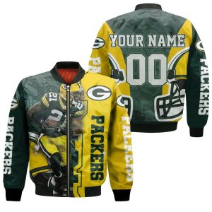 Green Bay Packers Darnell Savage Number 21 Great Player NFL 2020 Season Personalized Bomber Jacket