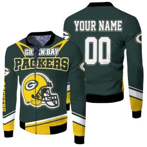 Green Bay Packers Legend NFL 2020 Championship Best Team Of All Time Personalized Fleece Bomber Jacket