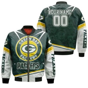 Green Bay Packers Legend Thanks NFL Champion Personalized Bomber Jacket