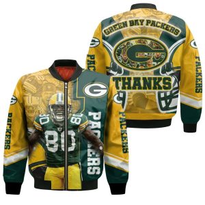 Green Bay Packers NFL 2020 Season Donald Driver Great Player Best Team Bomber Jacket