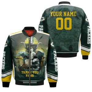 Green Bay Packers Nfc Noth Champions Jaire Alexander Darnell Savage Thank You Fans Personalized Bomber Jacket
