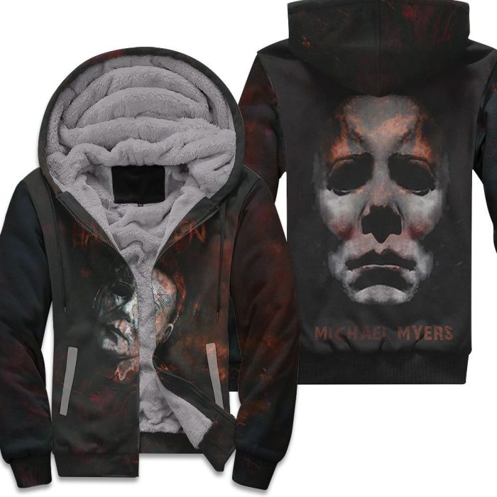 Halloween Michael Myers 3D Unisex Fleece Hoodie