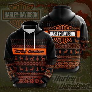 Harley Davidson Christmas Hoodie
