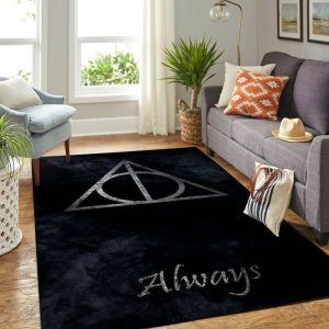 Harry Potter Deathly Hallows Area Rug Living Room And Bed Room Rug