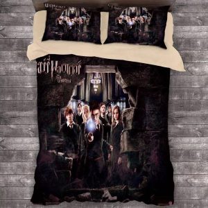Harry Potter Hogwarts #10 Duvet Case Pillowcase Bedding Set Home Decor