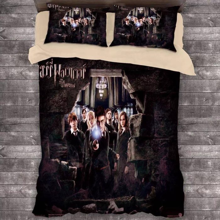 Harry Potter Hogwarts #10 Duvet Case Pillowcase Bedding Set Home Decor ...