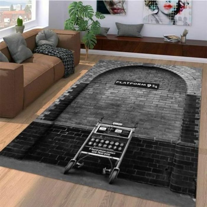 Harry Potter Station Area Rug Living Room And Bed Room Rug