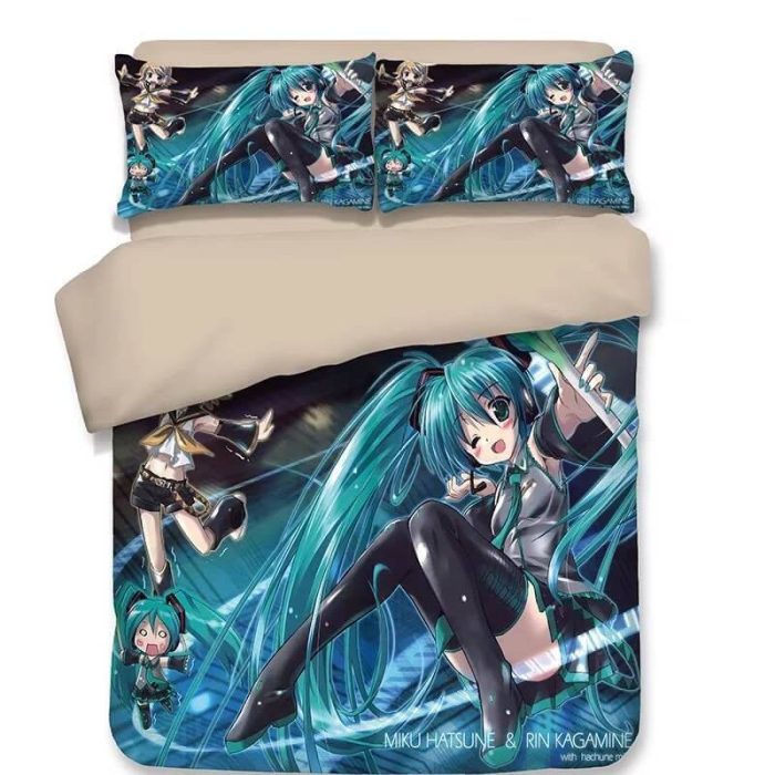 Hatsune Miku #11 Duvet Cover Pillowcase Bedding Set