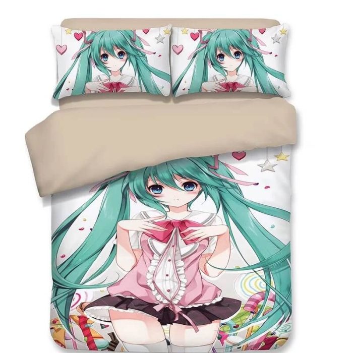 Hatsune Miku #13 Duvet Cover Pillowcase Bedding Set