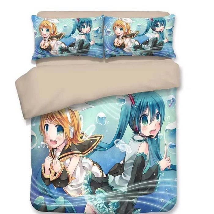 Hatsune Miku #2 Duvet Cover Pillowcase Bedding Set