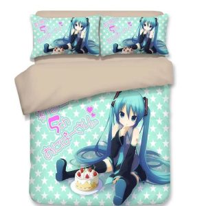 Hatsune Miku #3 Duvet Cover Pillowcase Bedding Set