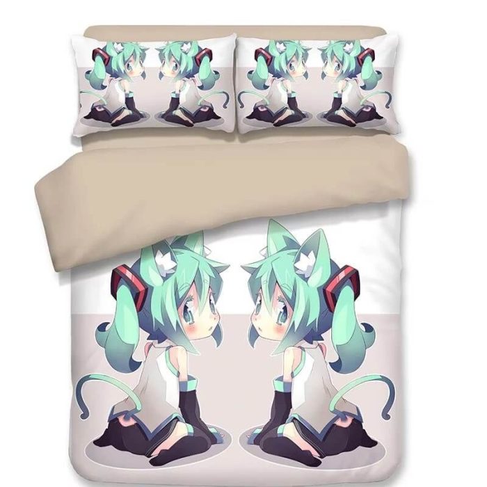 Hatsune Miku #7 Duvet Cover Pillowcase Bedding Set