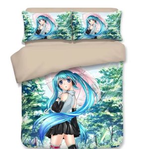 Hatsune Miku #9 Duvet Cover Pillowcase Bedding Set