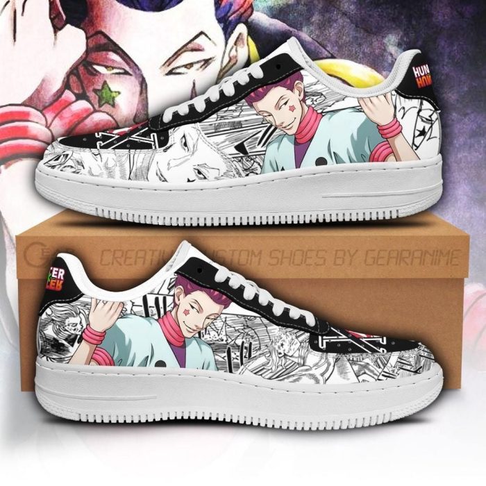 Hisoka Air Force Sneakers Custom Hunter X Hunter Anime Shoes Fan Pt05