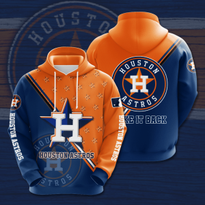 Houston Astros 3D Hoodie