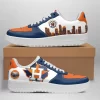Houston Astros Nike Air Force Shoes Unique Baseball Custom Sneakers