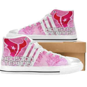 Houston Texans NFL Football 11 Custom Canvas High Top Shoes