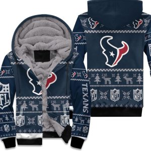 Houston Texans Ugly Sweatshirt Christmas 3D Unisex Fleece Hoodie