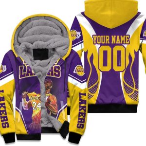 In Memories Kobe Bryant 24 Los Angeles Lakers Western Conference Personalized Unisex Fleece Hoodie