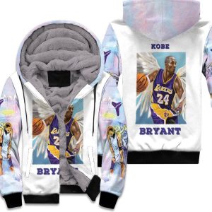 In Memories Kobe Bryant Los Angeles Lakers In Heaven Unisex Fleece Hoodie
