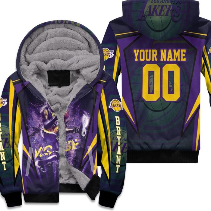 In Memories Kobe Bryant Los Angeles Lakers Personalized Unisex Fleece Hoodie